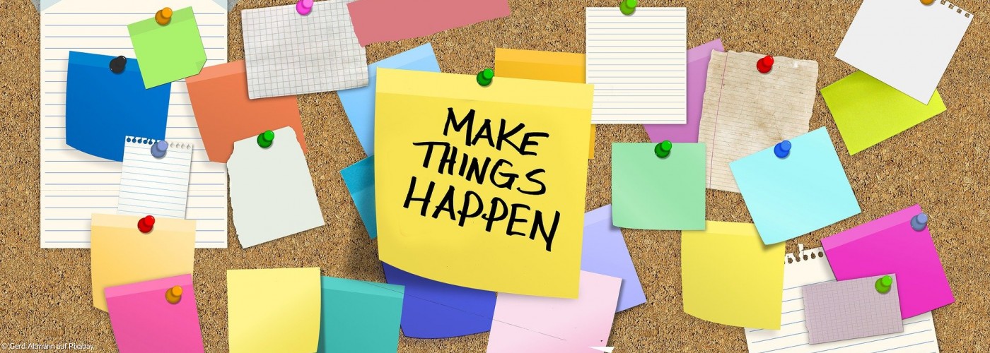 Post-its: Make things happen