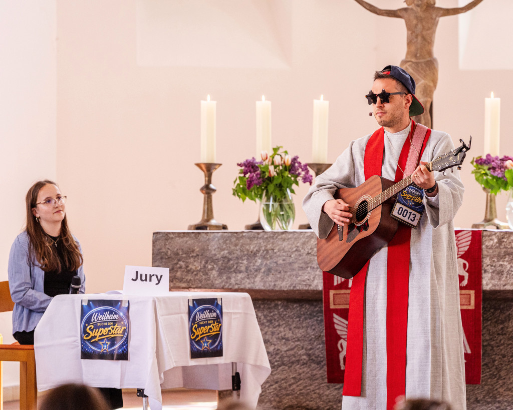 Impressionen aus der Predigt Kandidat 13