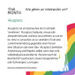 Infos zur Progress-Flagge und Pride Month