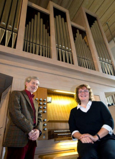 Orgelduo 4&4: Gundula Kretschmar und Walter Erdt 