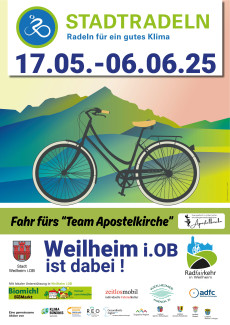 Plakat Stadtradeln 2025