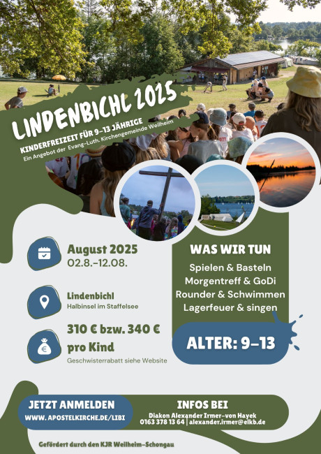 Lindenbichl Flyer mit Bildern