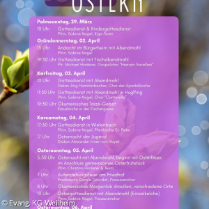 Osterplakat 2026